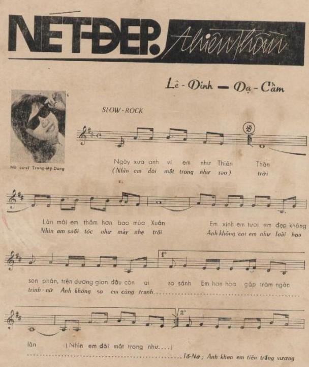 Sheet nhạc Nét Đẹp Thiên Thần